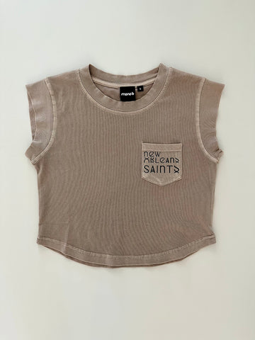 New Orleans Saints Cropped Tee