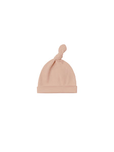 Knotted Baby Hat (Blush)