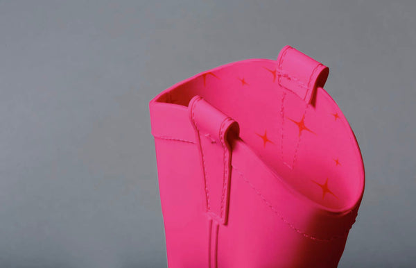 All Weather Rubber Cowboy Boot(pink)