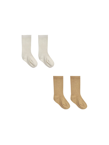 Socks Set (Ivory, Honey)
