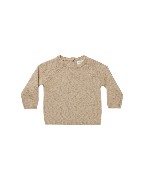 Speckled Knit Sweater (latte)