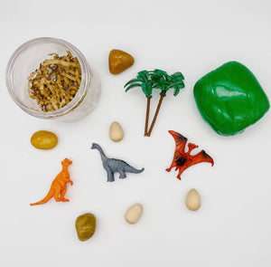Dinosaur Tiny Play Dough Kit