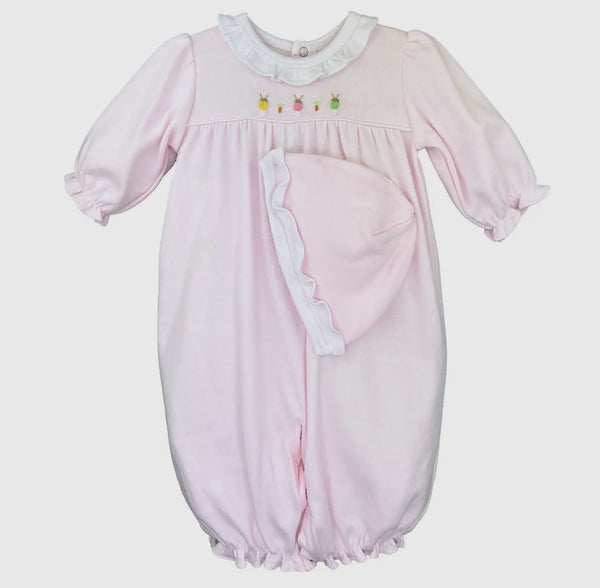 Bullion Bunny Knit Convertable Gown (Pink)