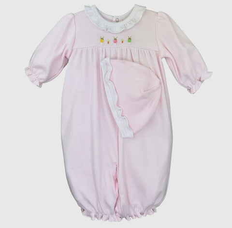 Bullion Bunny Knit Convertable Gown (Pink)