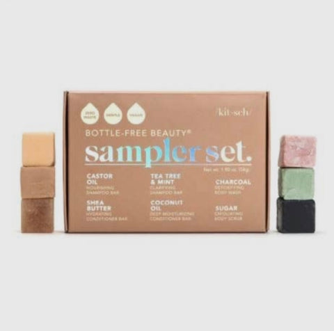 Bottle-Free Beauty Sampler set