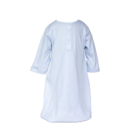 Layette Gown (light blue)