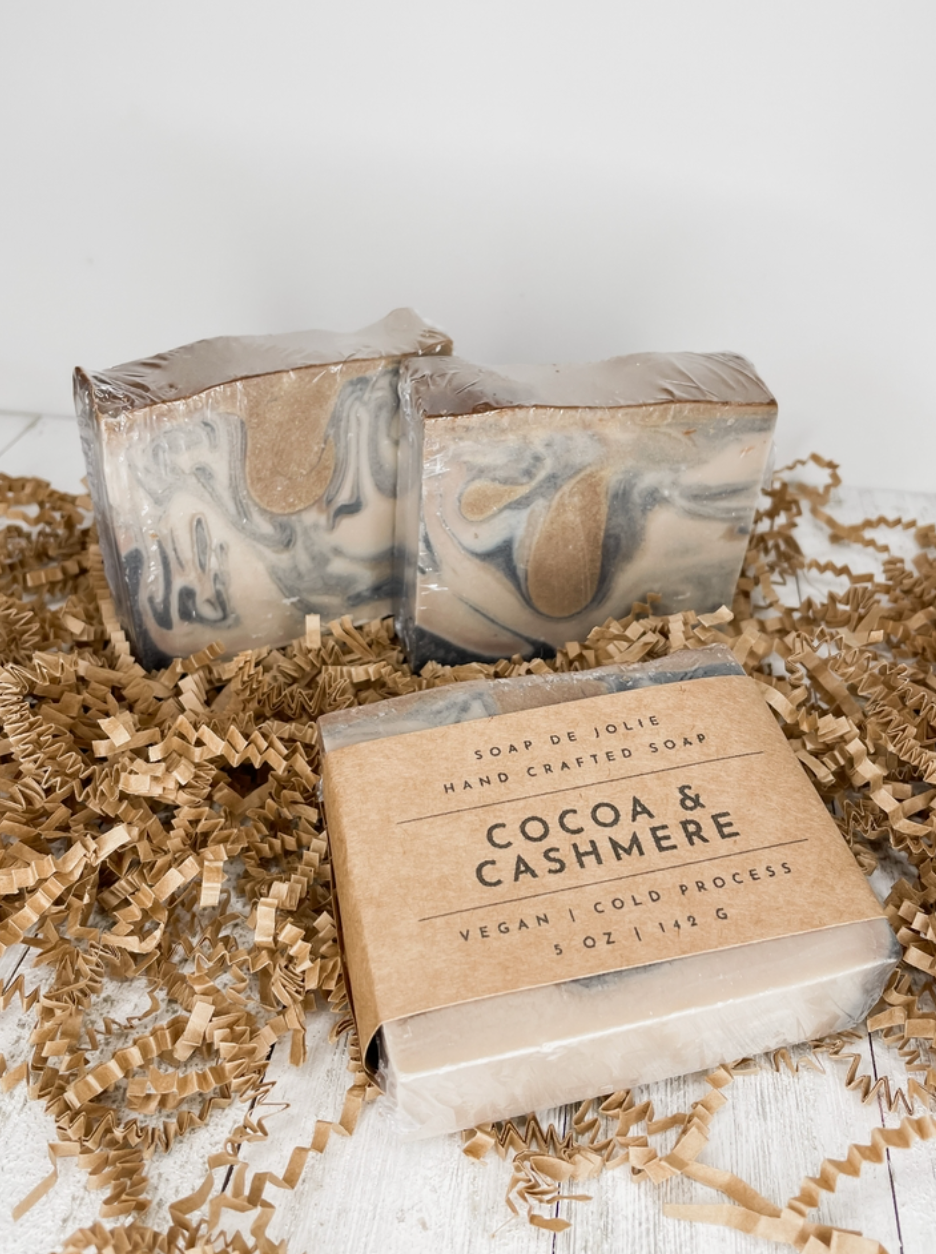 Cocoa Cashmere Cold Process Soap
