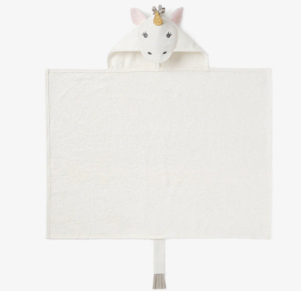 Hooded Unicorn Baby Bath Towel
