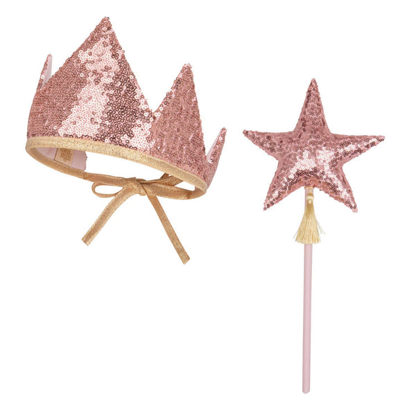 Crown & Wand Magic Set (Pink)