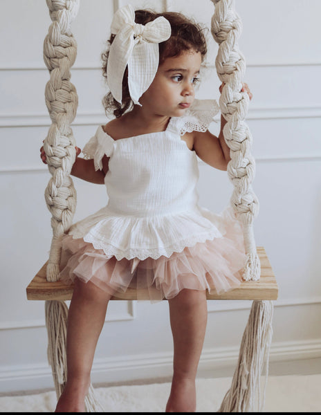 Little Ballerina Tutu Skirt | Champagne Blush